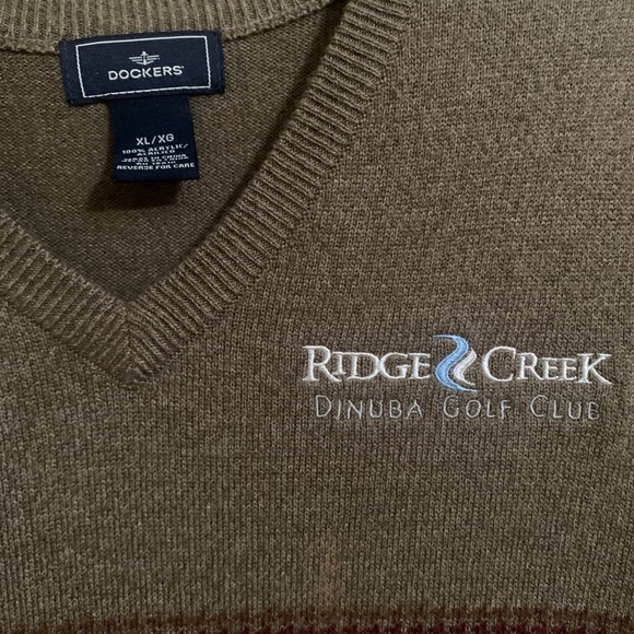 vintage dockers sweater Vest - Picture 3 of 3